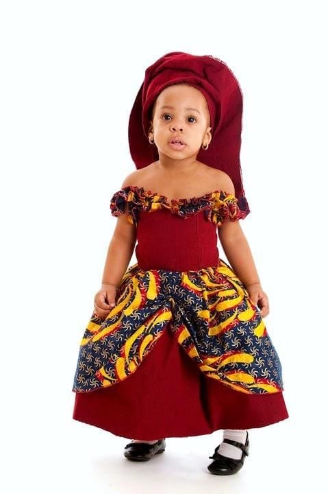 African Dress Styles for Kids - 39 African Attire for Babies