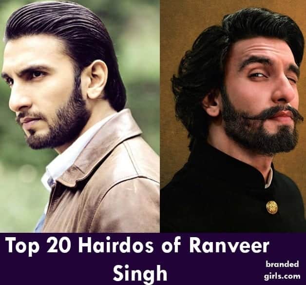 Ranveer Singh Hairstyles 20 Best Hairstyles of Ranveer Singh