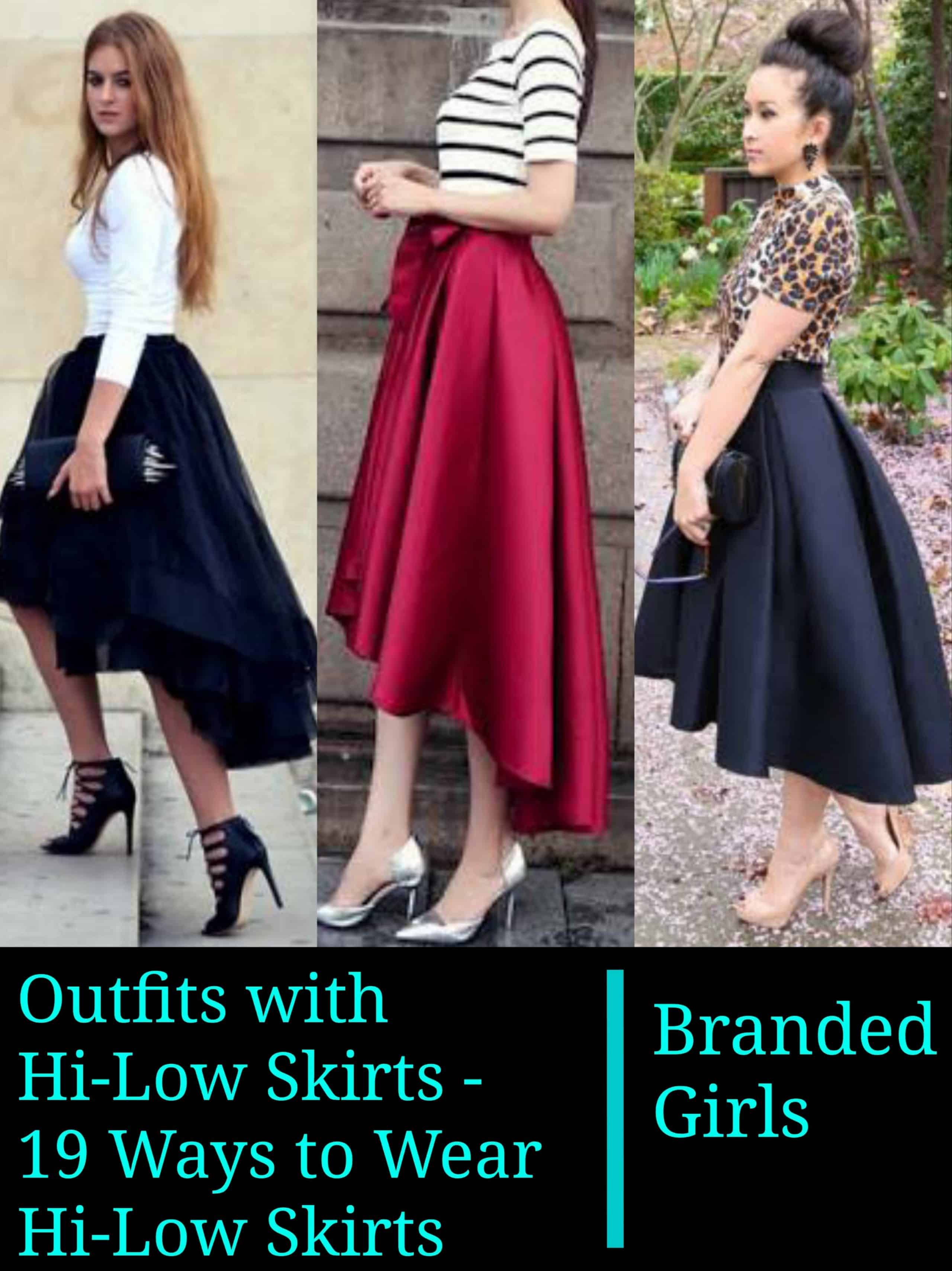 High Low Skirt Outfits 19 Best Ways To Style Hi Low Skirts