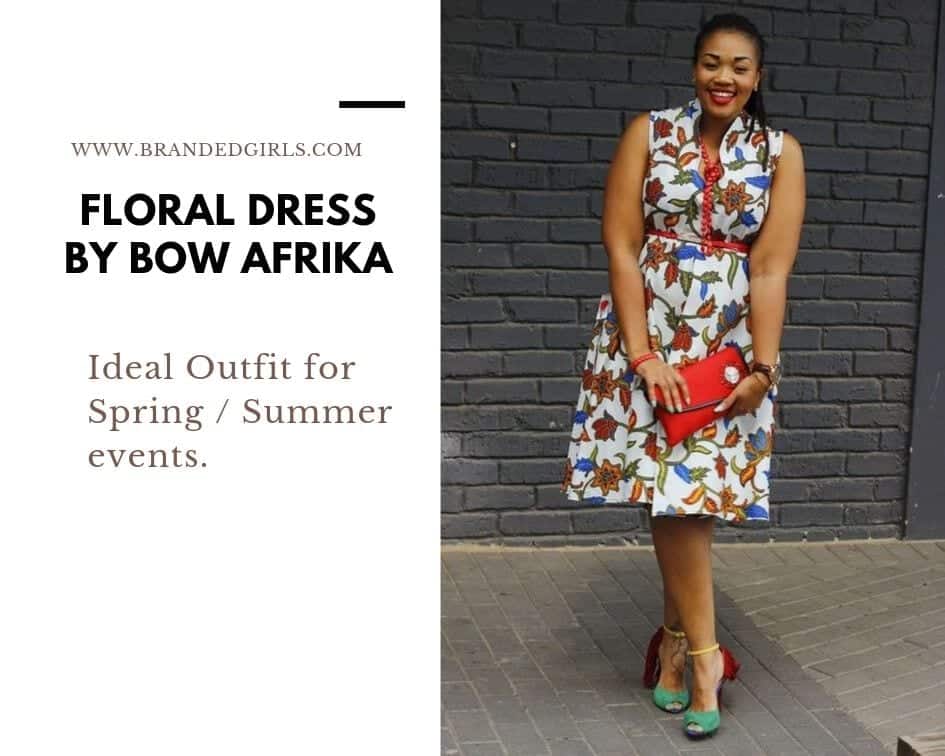 Floral Dress By Bow Africa