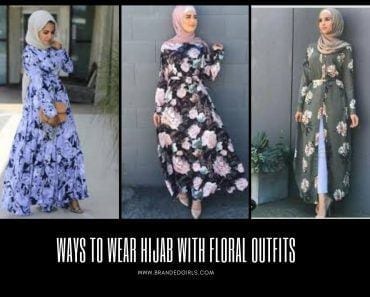 Hijab with Floral Outfits-20 Ways to Wear Hijab with Florals