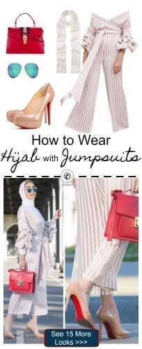 Hijab With Jumpsuits - 16 Ways To Wear Jumpsuit With Hijab