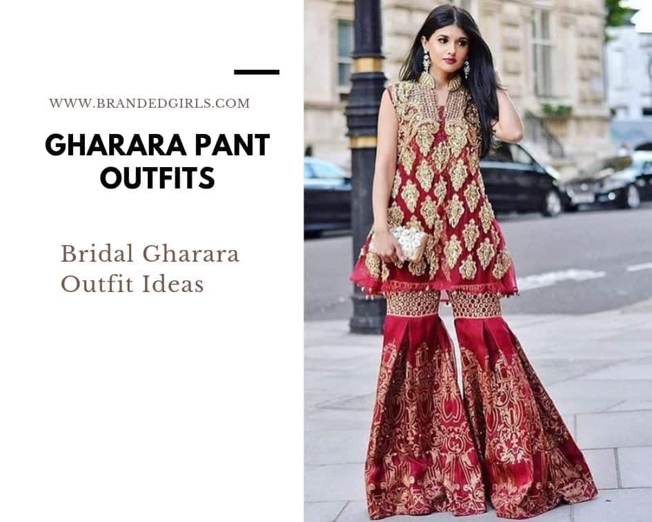 Gharara Pant Outfits-20 Beautiful Outfits with Gharara Pants