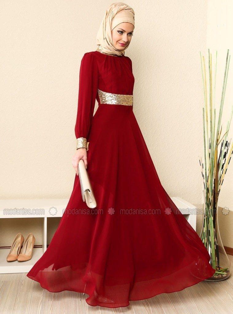 best styles of hijab with gowns for women (18)
