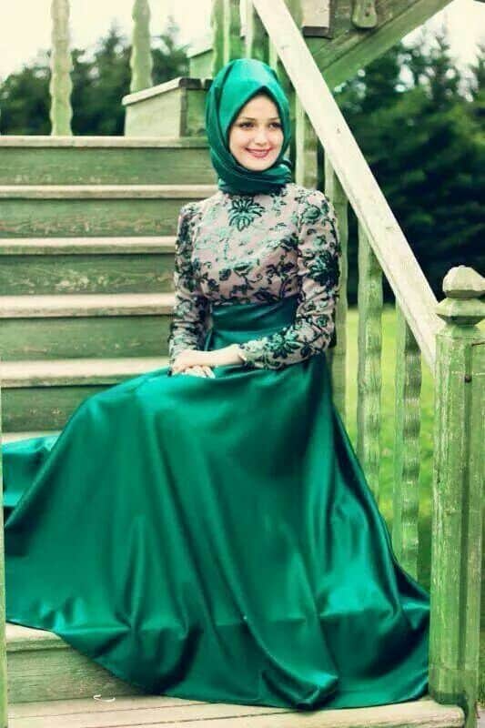 best styles of hijab with gowns for women (13)