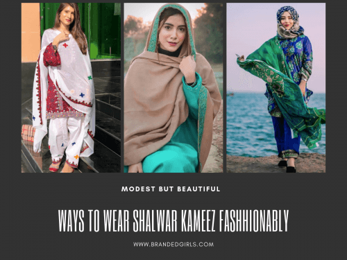 how to wear shalwar kameez latest styles