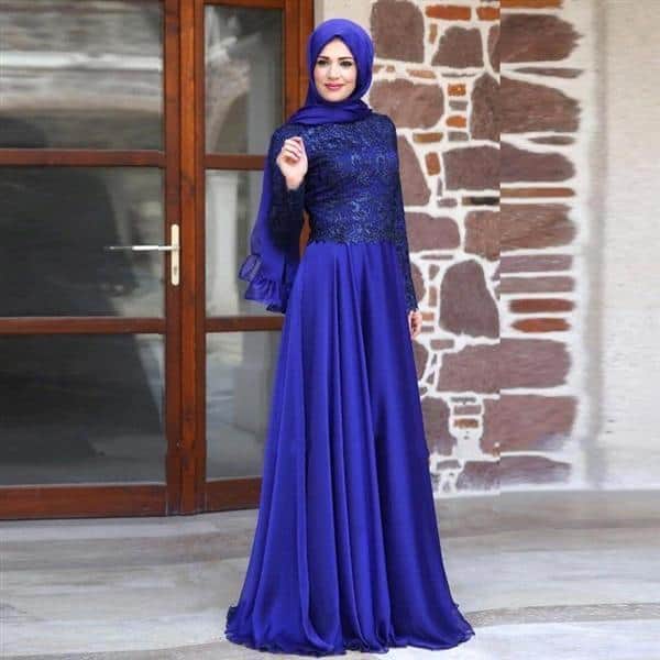 best styles of hijab with gowns for women (9)