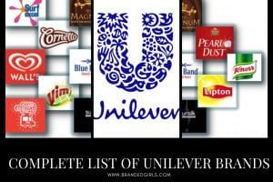 Unilever Brands - A Complete List of Unilever Brands 2022