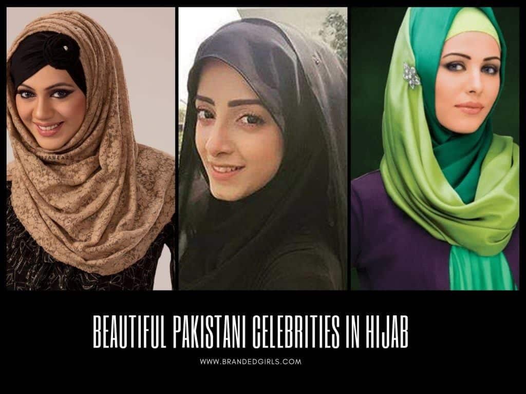 25 Beautiful Pakistani Celebrities Wearing Hijab 