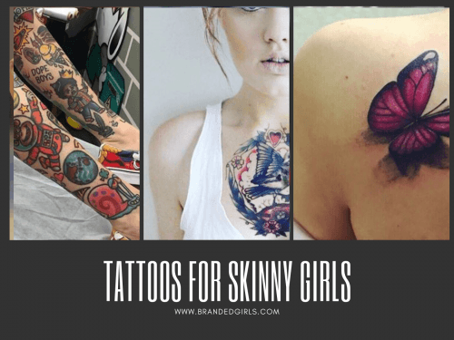 Tattoos for Skinny Girls 30 Tattoo Designs for Slim Girls