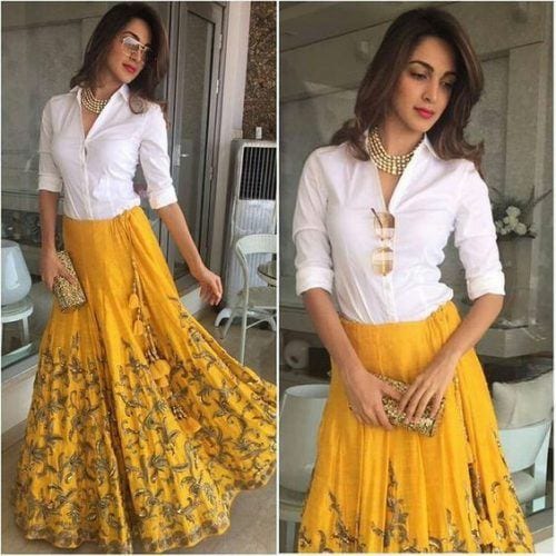 Yellow Wedding Dress - 25 Yellow Outfits for Haldi and Mayun