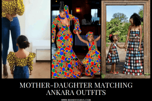 Matching Ankara Sets- 20 Best Mother Daughter Ankara Outfits