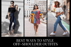 Off Shoulder Dresses Fashion-18 Tips to Wear off Shoulder Tops