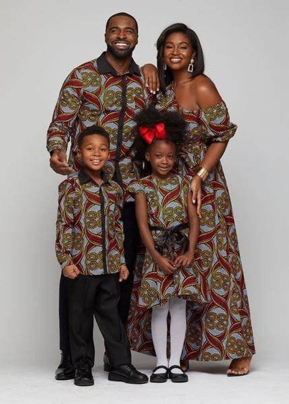 African Family Outfits - 12 Best Family Photo Outfit Ideas