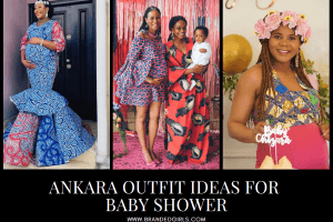 Ankara themed Baby Shower Outfit Ideas