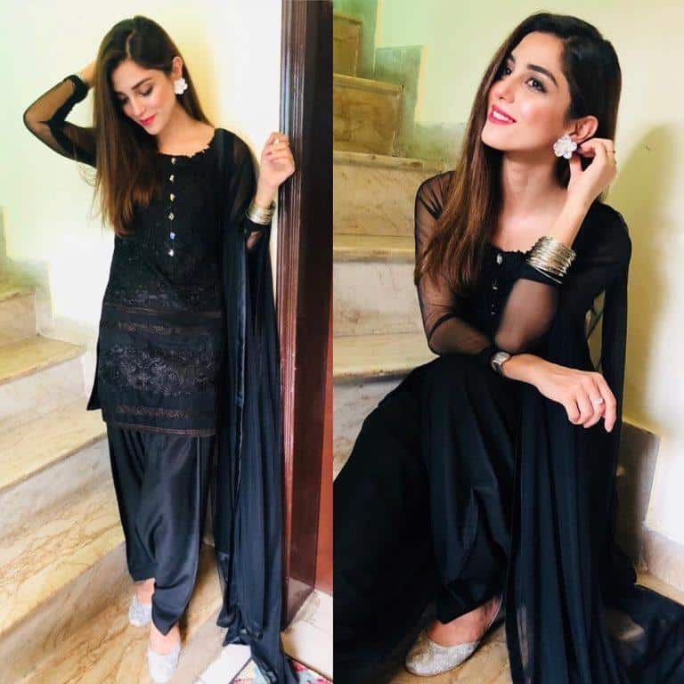 14 Stylish All-Black Outfits Worn By Pakistani Celebrities