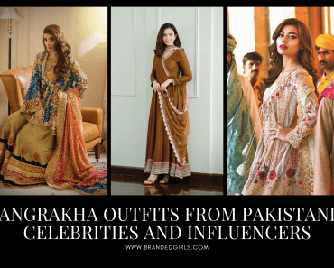 11 Angrakha Outfits From Pakistani Celebrities & Influencers