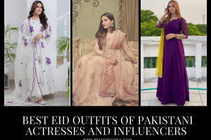 15 Best Pakistani Celebrity Eid Outfits Celeb Eid Fashion