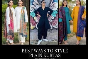 Plain Kurta Outfits – 22 Ways to Wear Plain Kurtas for Women