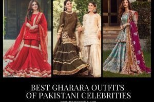 25 Gharara Outfits of Pakistani Celebrities Influencers