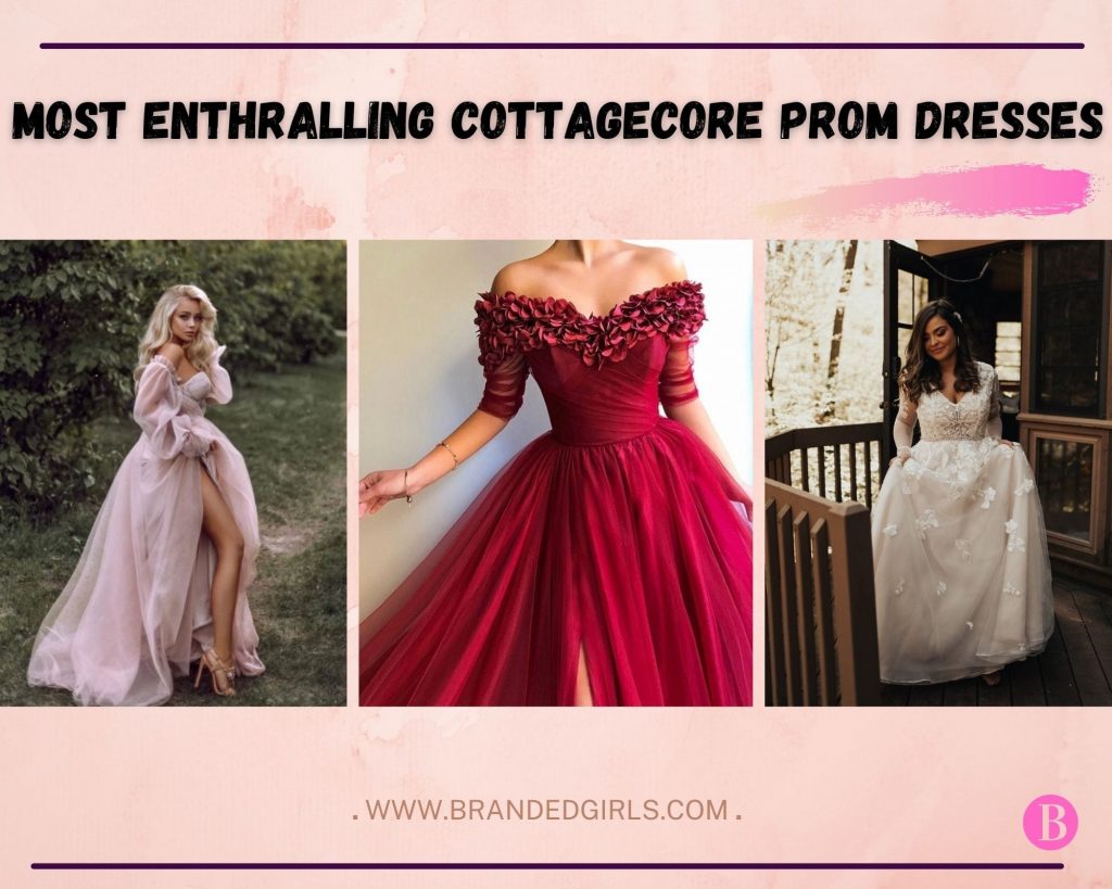 Most Enthralling cottagecore prom dresses