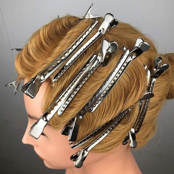 hair curler clips and pins