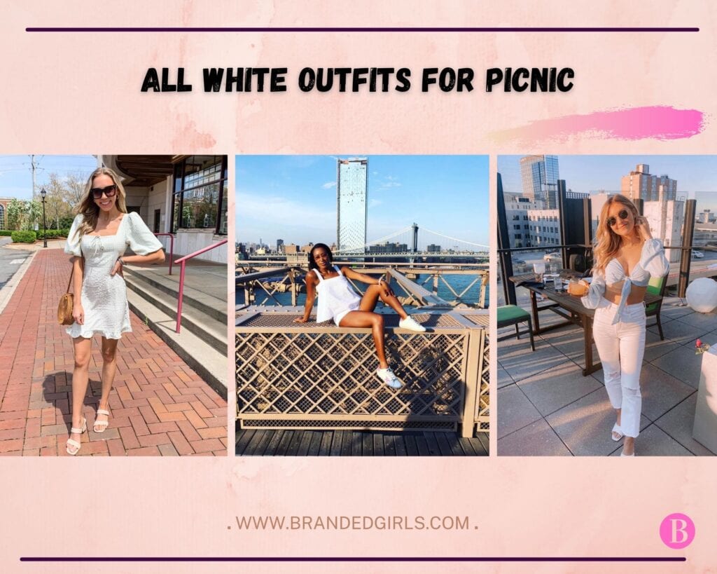 all white outfits for picnic