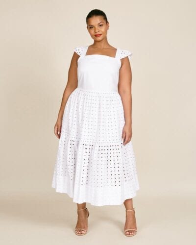 White Dresses For Plus Size Women