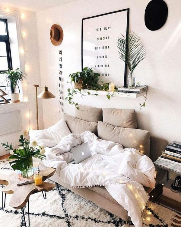 Decorating Small College Apartment Bedroom 5