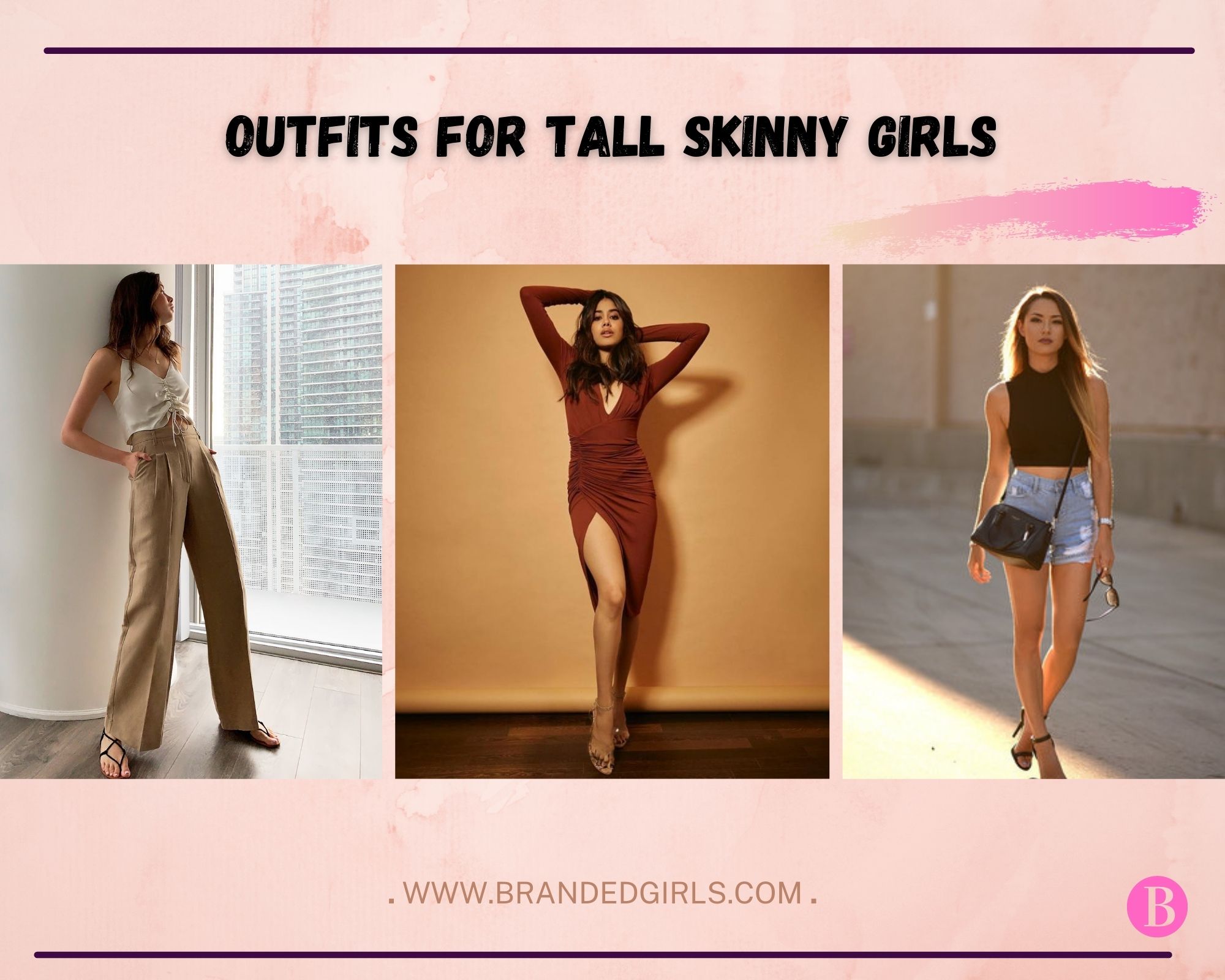 How to dress when you're tall and skinny! (outfit inspo) 