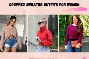 Cropped Sweaters Outfits -19 Ways to Wear Cropped Sweaters
