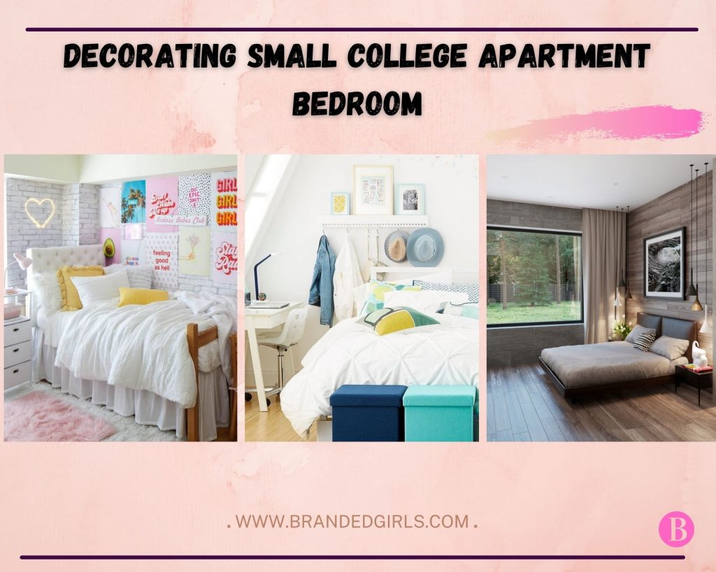 Decorating Small College Apartment Bedroom