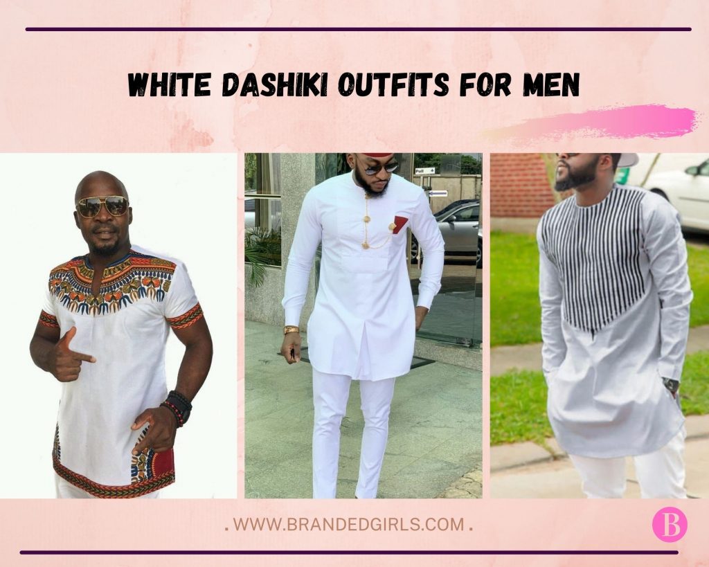 14 Fabulous White Dashiki Outfits for Men Styling Tips