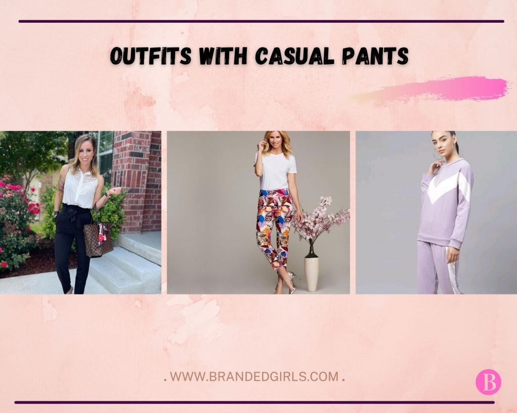 outfits with casual pants