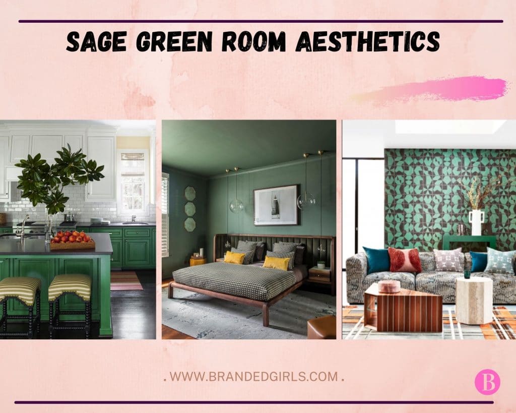 sage green room aesthetics