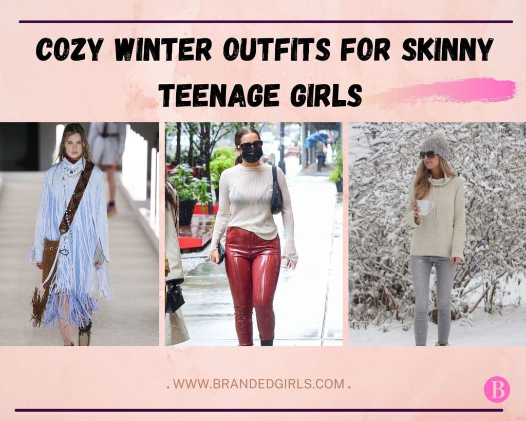 cozy winter outfits for skinny girls