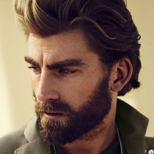 Cool beard styles for skinny men