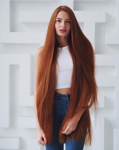 Longest Hair Women