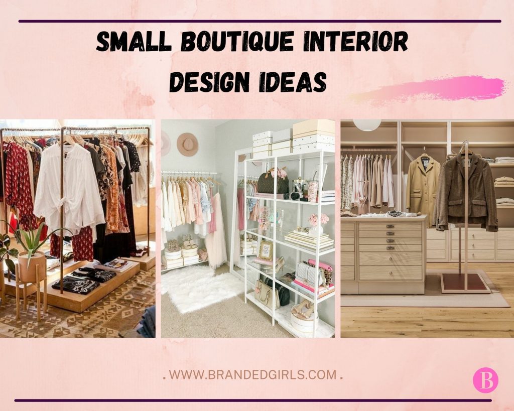 Small boutique interior design
