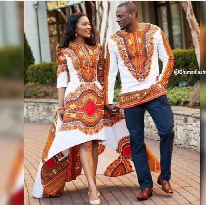 20 Cute Matching Dashiki Outfits for Couples to Try This Year