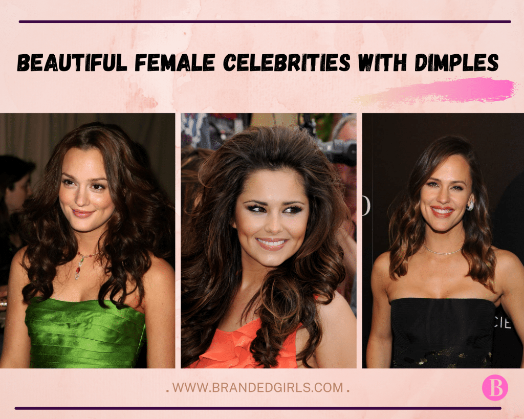 20 Most Beautiful Female Celebrities With Dimples Youll Love