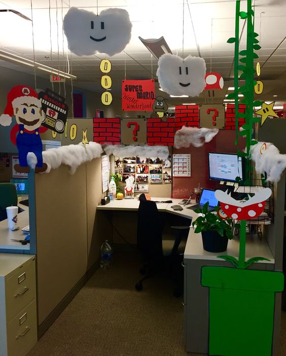 15 Christmas Cubicle Decoration Ideas for Christmas 2022