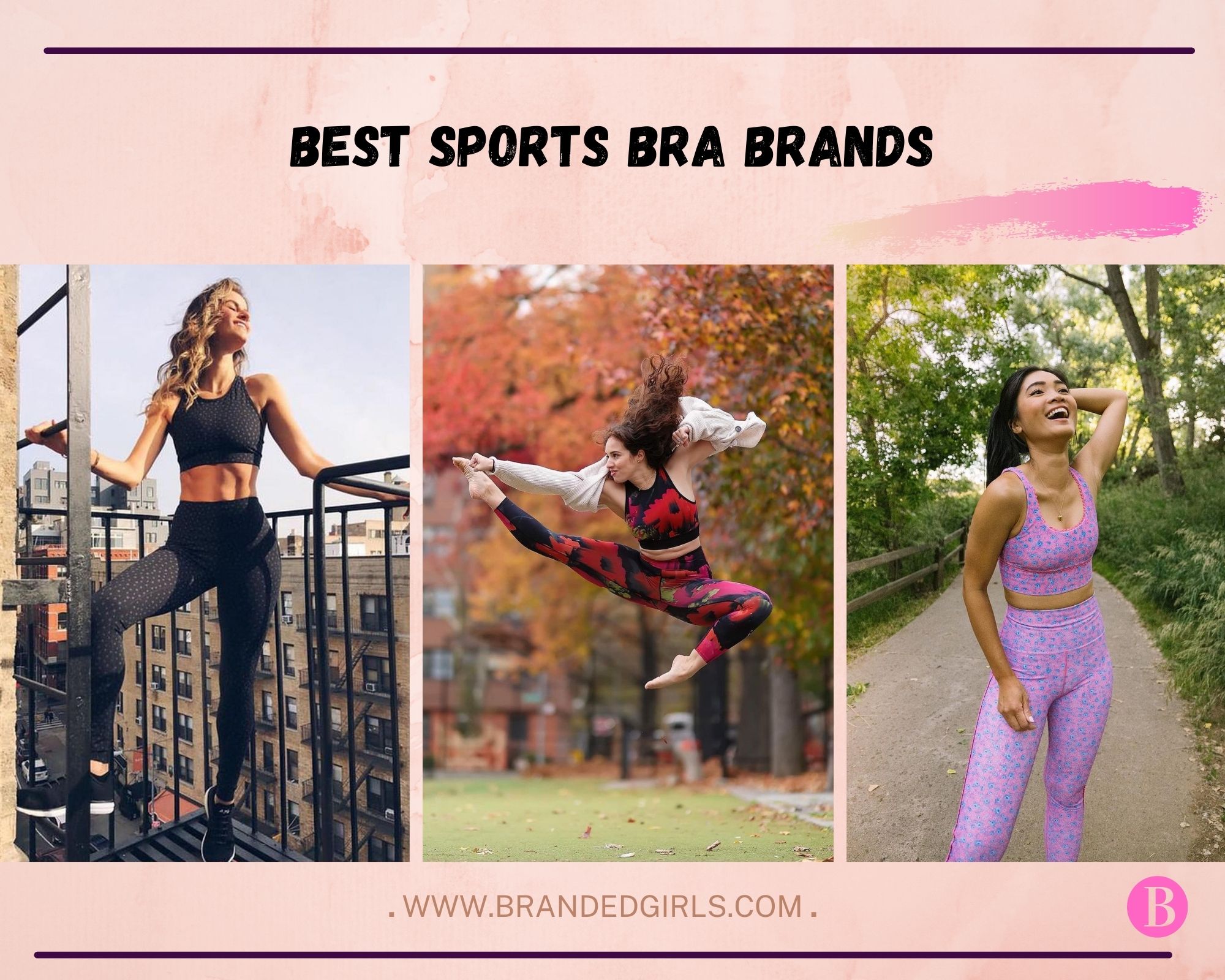 20 Best Sports Bra Brands To Make Workouts Fun & Effective