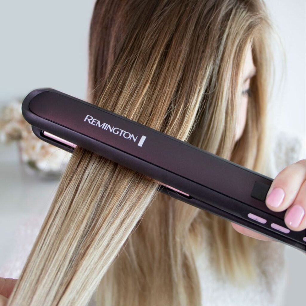 Hair Straightener Thermo-protect BHS375 Black/Purple price in Egypt |  Amazon Egypt | kanbkam