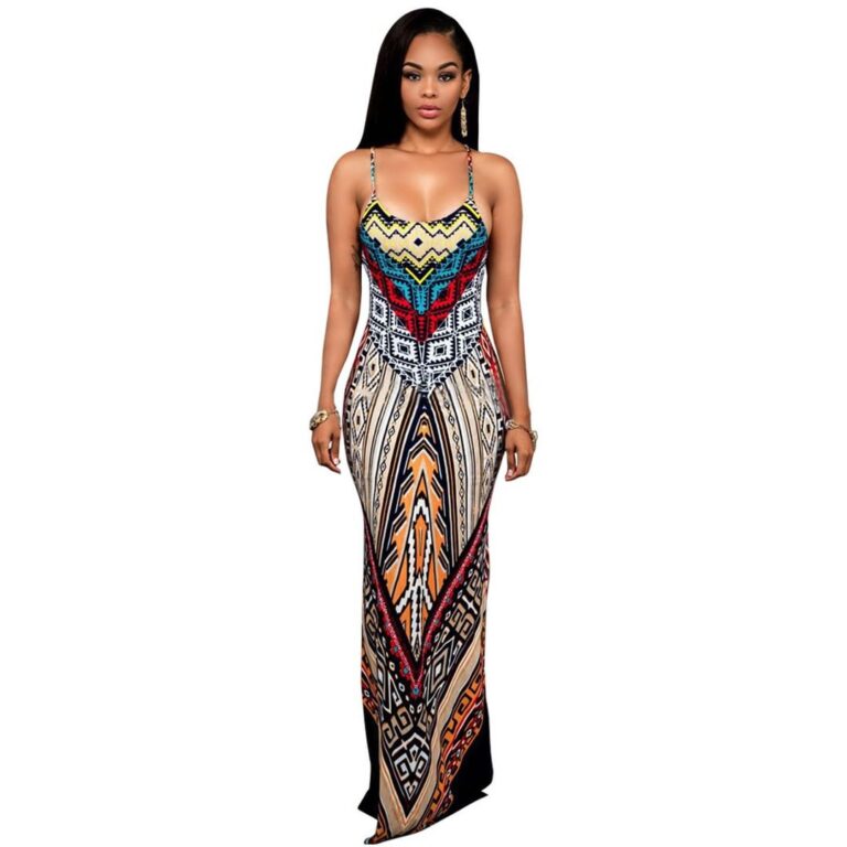 20 Stylish Long Dashiki Maxi Dresses You Must Wear This Year