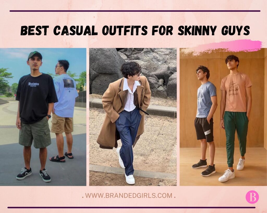 casual outfits for skinny men
