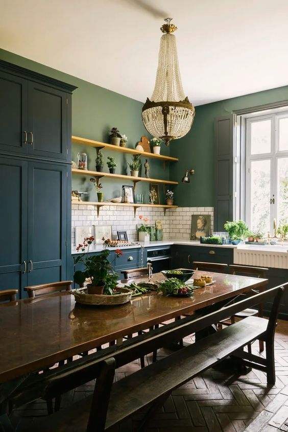 30 Stunning Green Kitchen Ideas That You'll Want to Copy Now