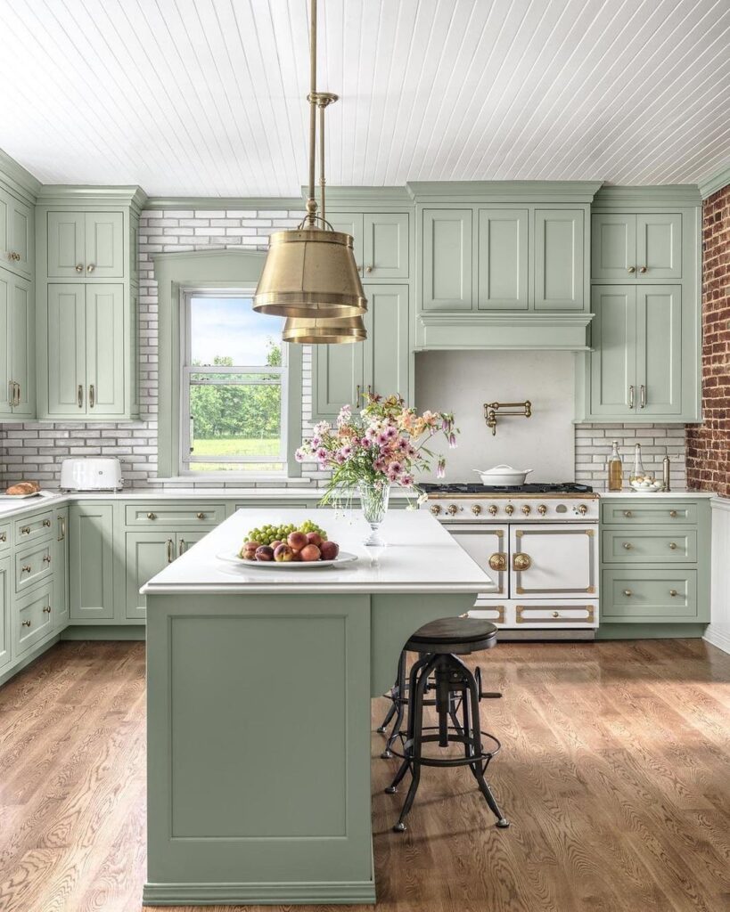 30 Stunning Green Kitchen Ideas That Youll Want to Copy Now